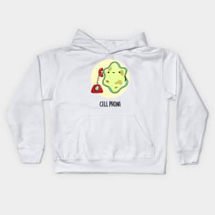 Cell Phone Funny Biology Pun Kids Hoodie